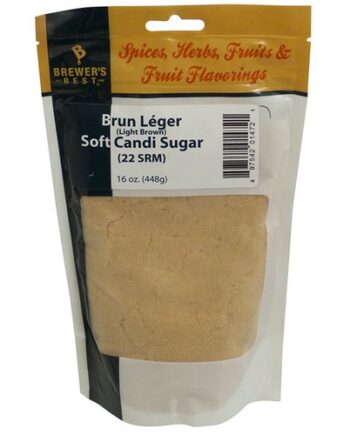 Light brown Belgian candi sugar (Brun Leger)