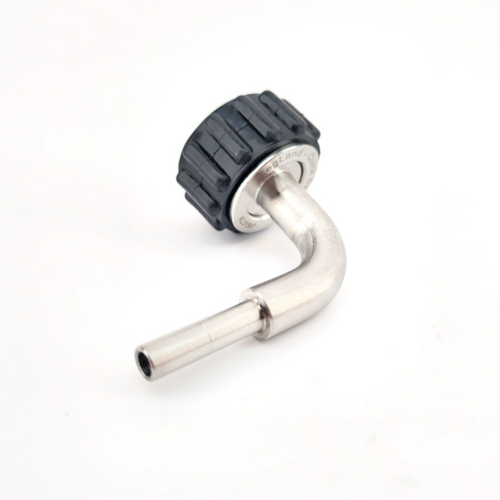 KegLand Quick Swivel Connector | 1/2" x 1/4" Elbow Barb | 6.35 mm Duotight Compatible