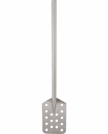 Stainless Steel Mash Paddle - 30 in. Long (With Drilled Holes)