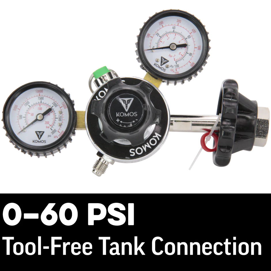komos co2 regulator tool free
