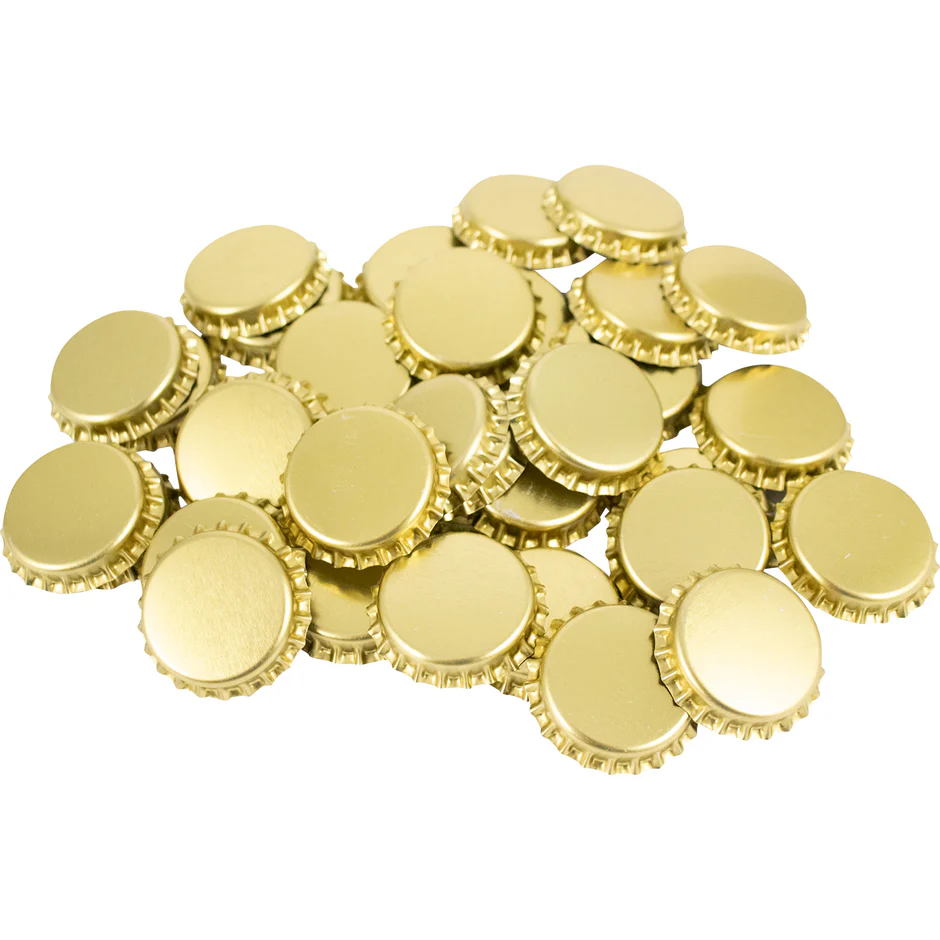 29mm champagne crown bottle caps