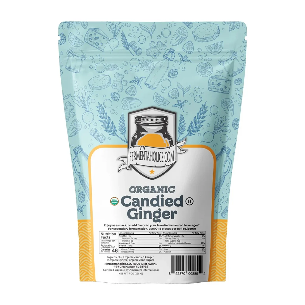 Fermentaholics Organic Candied Ginger