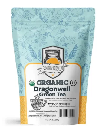Fermentaholics Organic Loose Leaf Dragonwell Green Tea